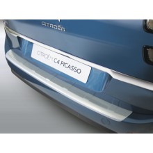 Накладка на задний бампер (RGM, RBP715R) Citroen C4 Grand Picasso (2013-)